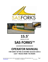 15 Ft SAS FORKS Manual v14 1-24-2022